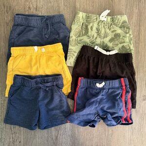 Baby Boys Assorted Color Shorts Bundle